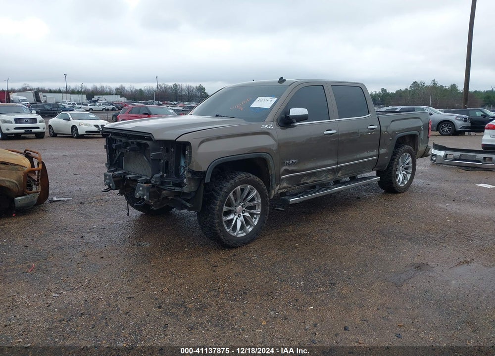 2014 GMC SIERRA 1500 SLT VIN: 3GTU2VEC9EG526366