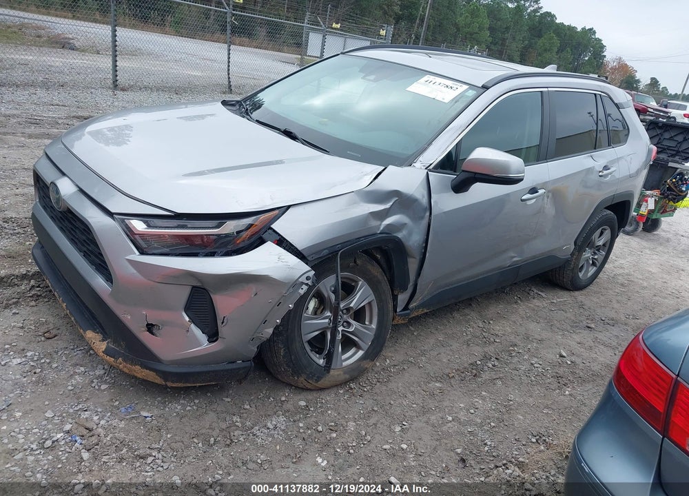 2022 TOYOTA RAV4 HYBRID XLE VIN: 4T3RWRFV0NU074874