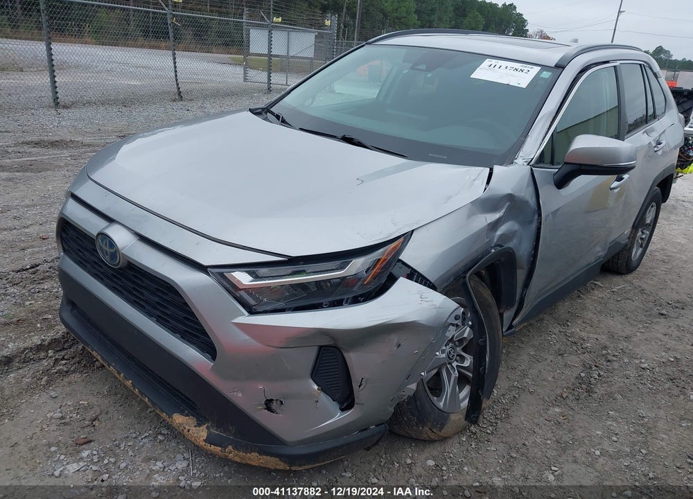 2022 TOYOTA RAV4 HYBRID XLE VIN: 4T3RWRFV0NU074874