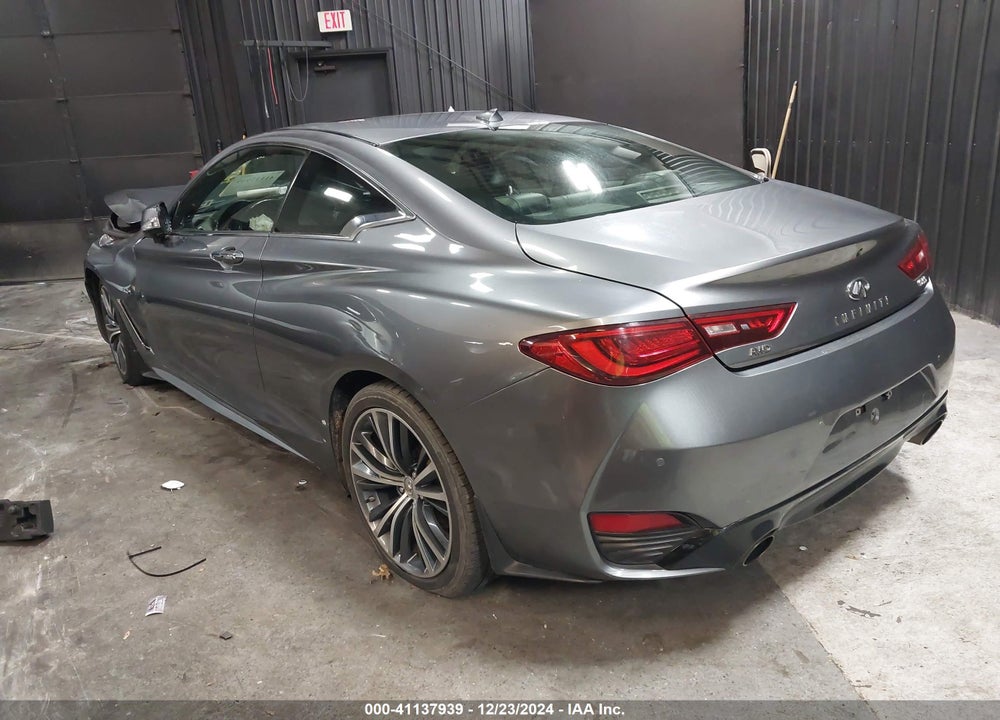 2018 INFINITI Q60 3.0T LUXE VIN: JN1EV7EL3JM391225