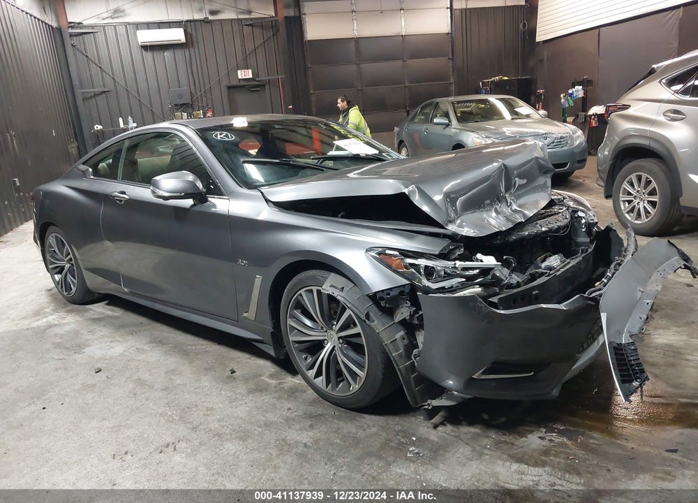 2018 INFINITI Q60 3.0T LUXE VIN: JN1EV7EL3JM391225