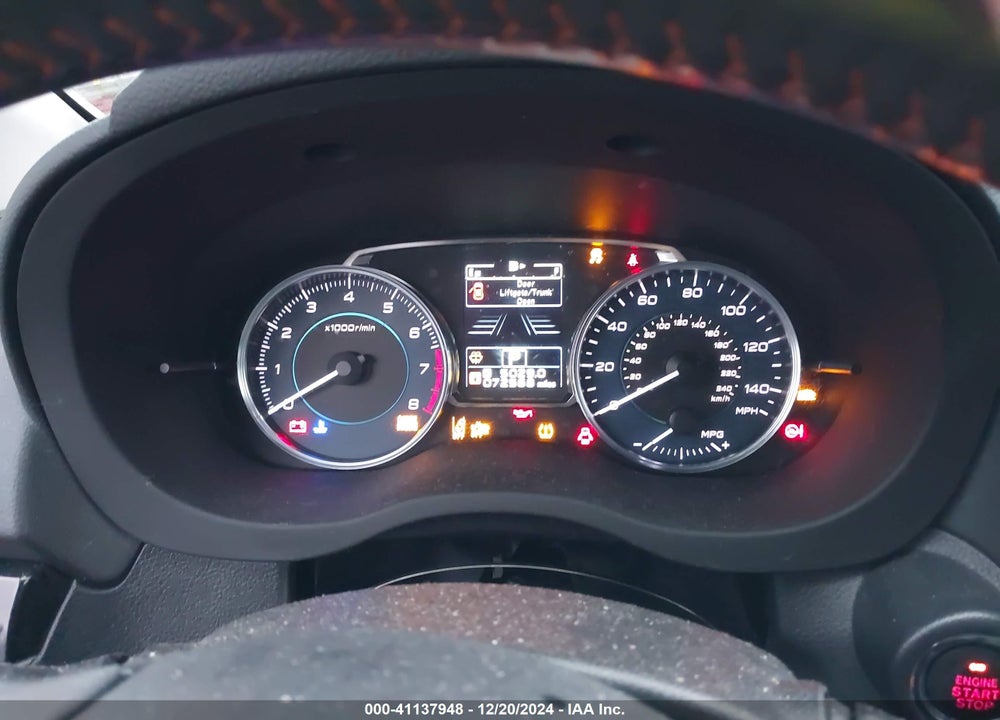 2016 SUBARU CROSSTREK 2.0I LIMITED VIN: JF2GPANC5G8295726