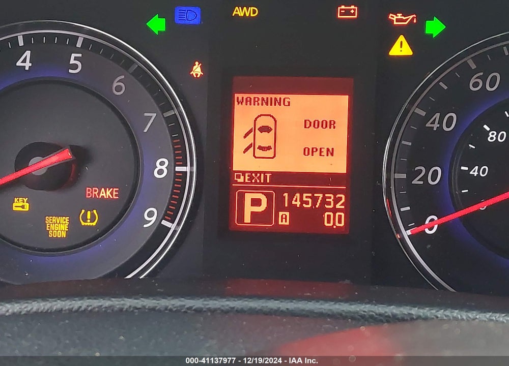 2009 INFINITI G37X VIN: JNKCV61F29M050066