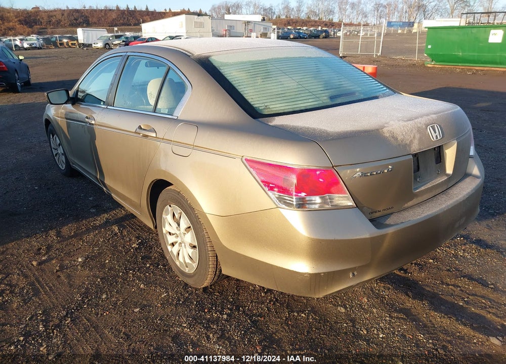 2009 HONDA ACCORD 2.4 LX VIN: 1HGCP26309A164072