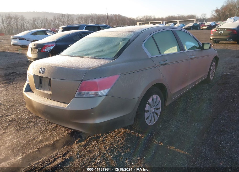 2009 HONDA ACCORD 2.4 LX VIN: 1HGCP26309A164072