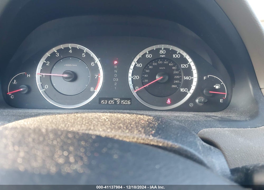 2009 HONDA ACCORD 2.4 LX VIN: 1HGCP26309A164072