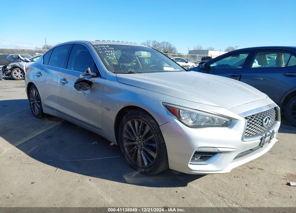 2018 INFINITI Q50 3.0T LUXE VIN: JN1EV7AP0JM591441