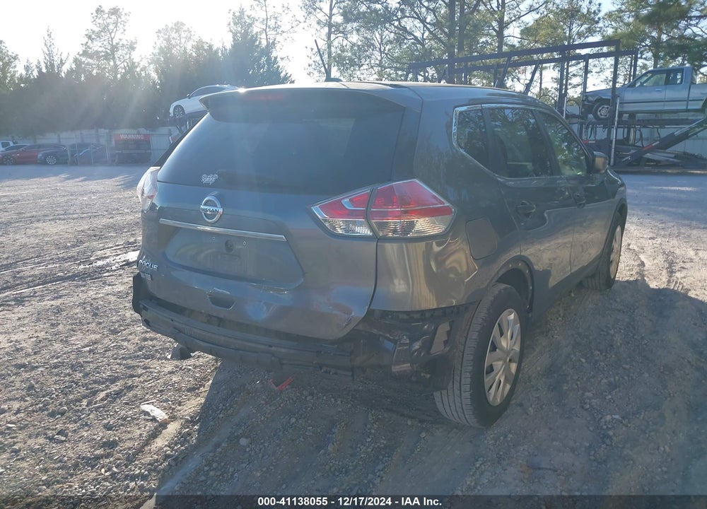 2016 NISSAN ROGUE S VIN: 5N1AT2MN2GC806844
