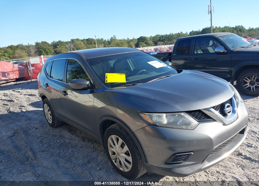 2016 NISSAN ROGUE S VIN: 5N1AT2MN2GC806844