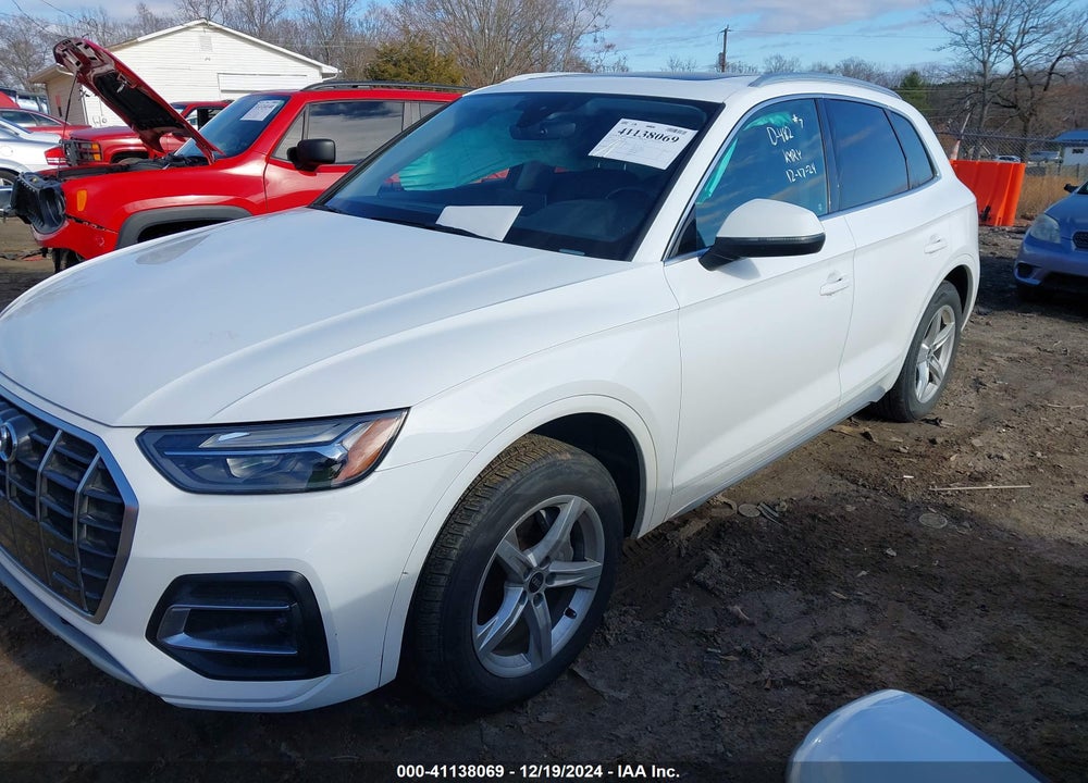 2021 AUDI Q5 PREMIUM 45 TFSI QUATTRO S TRONIC VIN: WA1AAAFY6M2124945