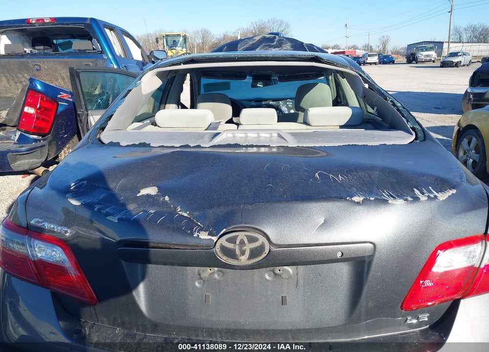 2008 TOYOTA CAMRY LE VIN: 4T1BE46K18U761730