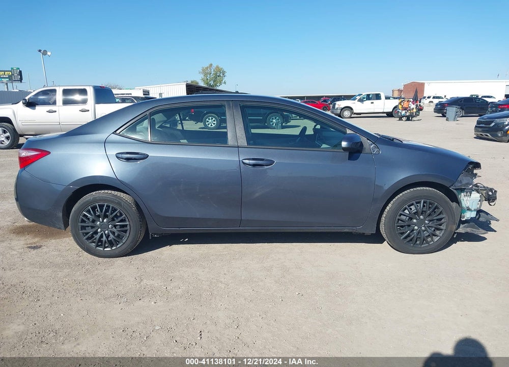 2018 TOYOTA COROLLA LE VIN: 5YFBURHE6JP765013