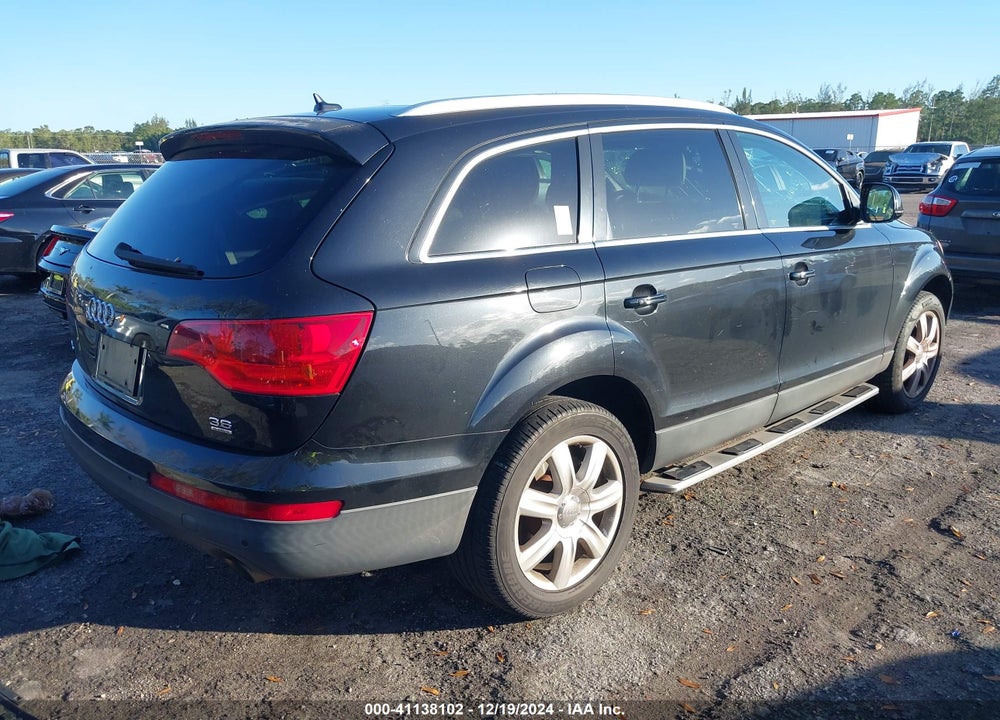 2008 AUDI Q7 3.6 PREMIUM VIN: WA1BY74L08D041015