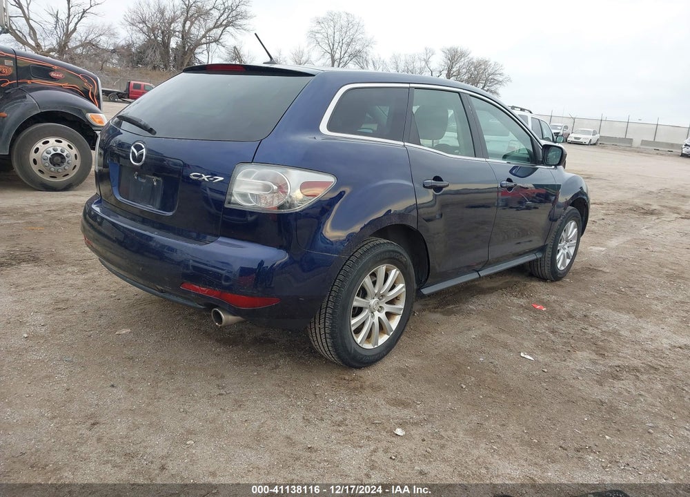 2011 MAZDA CX-7 I SPORT VIN: JM3ER2B56B0374834