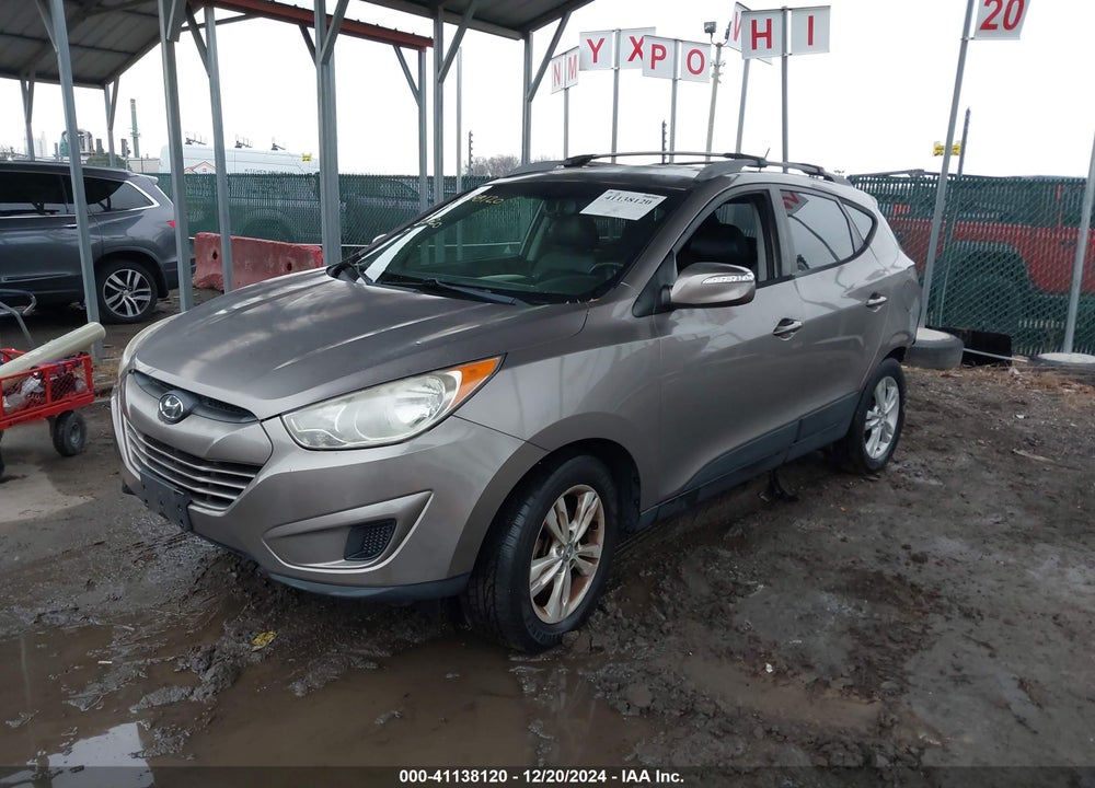 2012 HYUNDAI TUCSON GLS PZEV VIN: KM8JU3AC9CU388759