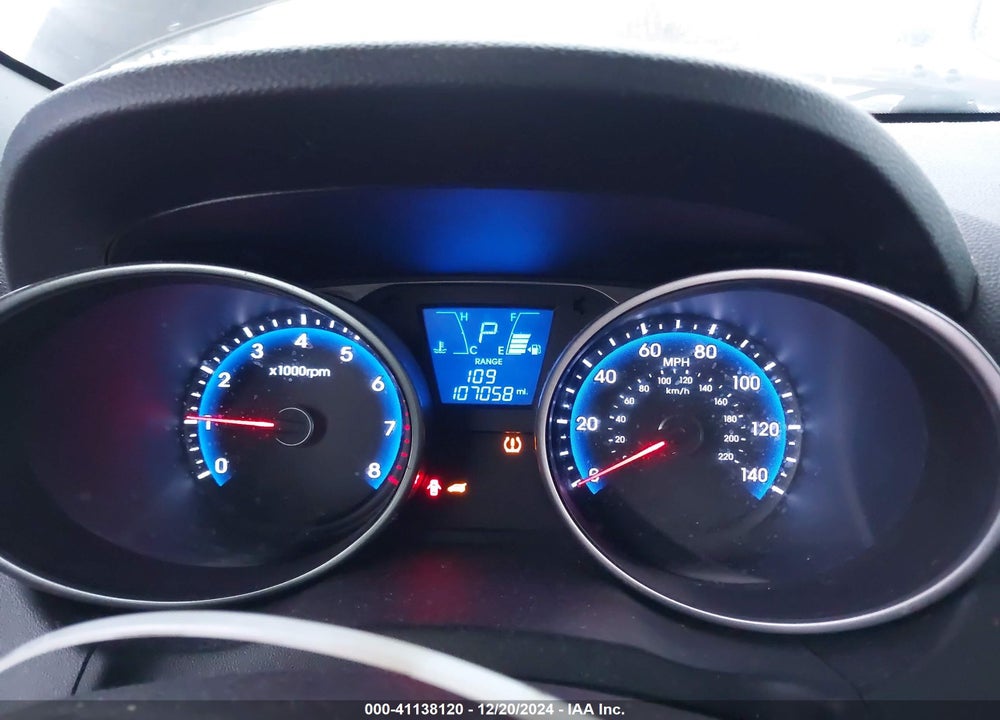 2012 HYUNDAI TUCSON GLS PZEV VIN: KM8JU3AC9CU388759
