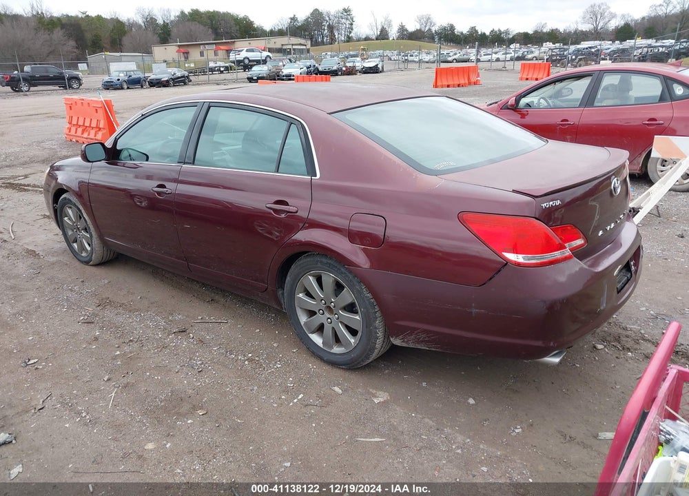 2007 TOYOTA AVALON TOURING VIN: 4T1BK36B57U209519