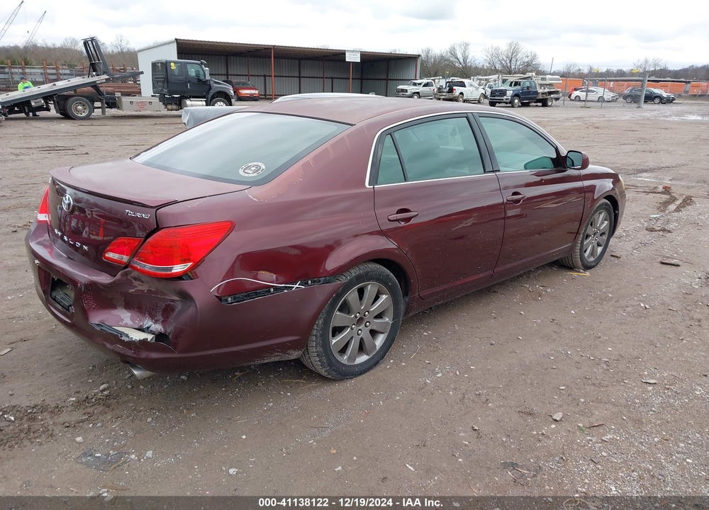 2007 TOYOTA AVALON TOURING VIN: 4T1BK36B57U209519