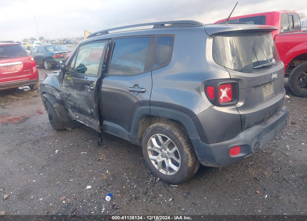 2017 JEEP RENEGADE LATITUDE FWD VIN: ZACCJABB8HPF76357