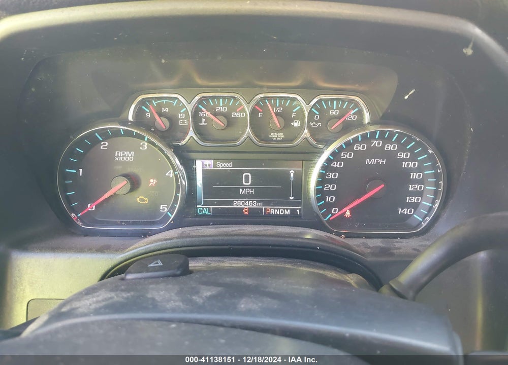 2015 CHEVROLET SILVERADO 3500HD LTZ VIN: 1GC4K0E87FF642442