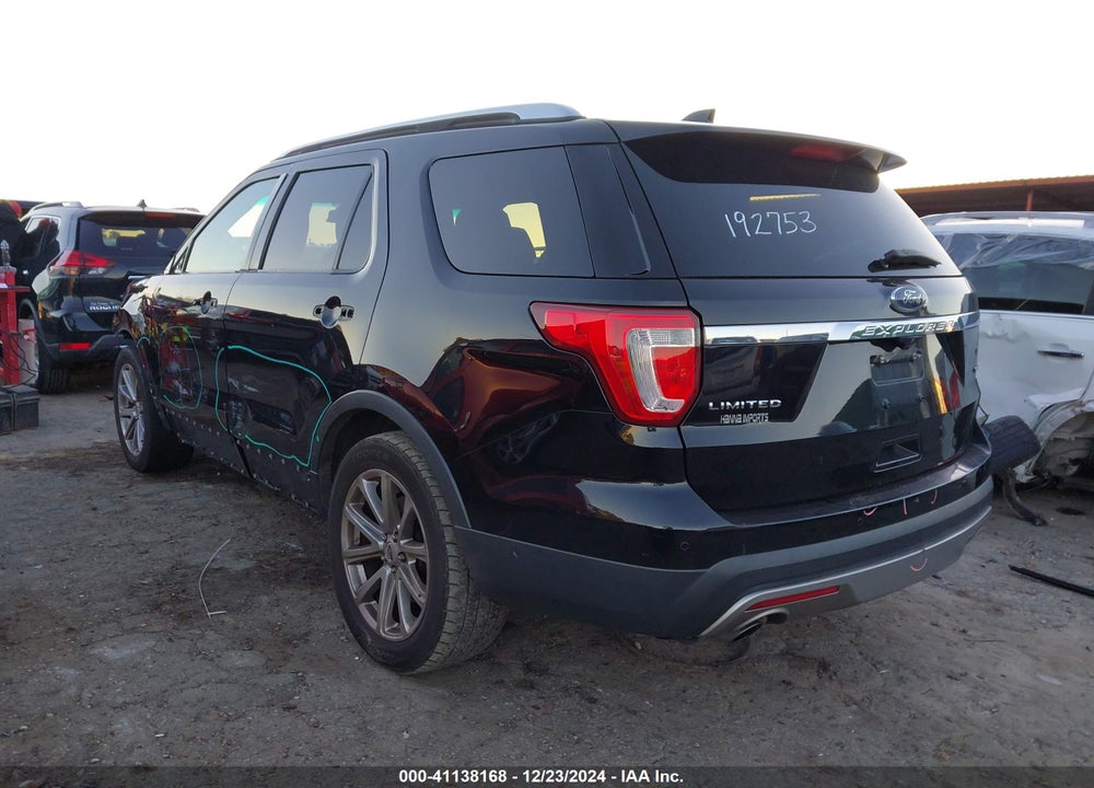 2017 FORD EXPLORER LIMITED VIN: 1FM5K8FHXHGA06253