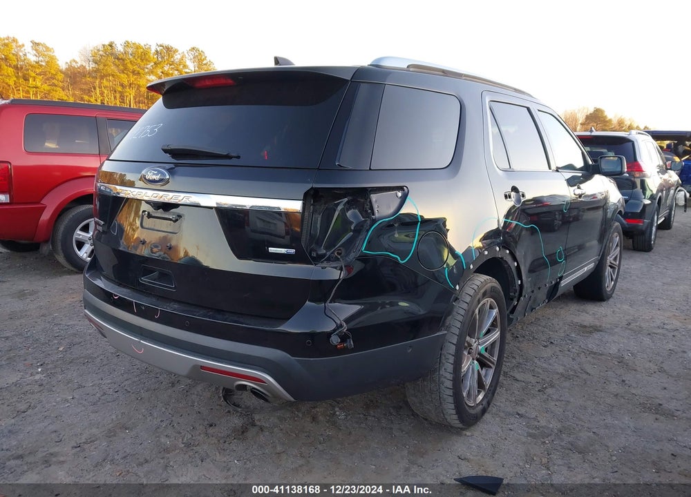 2017 FORD EXPLORER LIMITED VIN: 1FM5K8FHXHGA06253