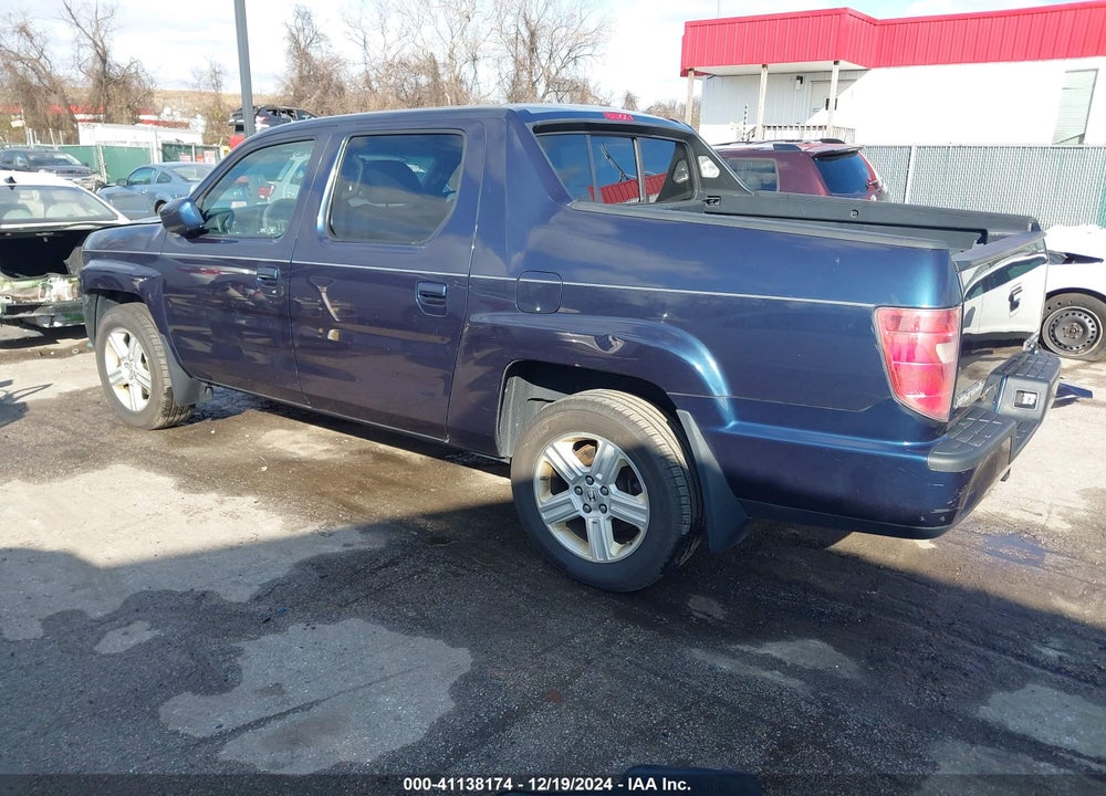 2010 HONDA RIDGELINE RTL VIN: 5FPYK1F57AB001758