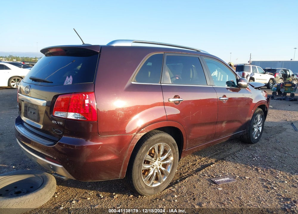 2012 KIA SORENTO SX V6 VIN: 5XYKW4A2XCG238144
