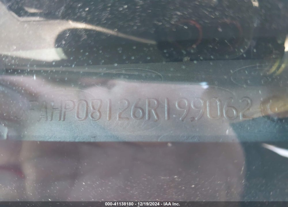 2006 FORD FUSION SEL VIN: 3FAHP08126R199062