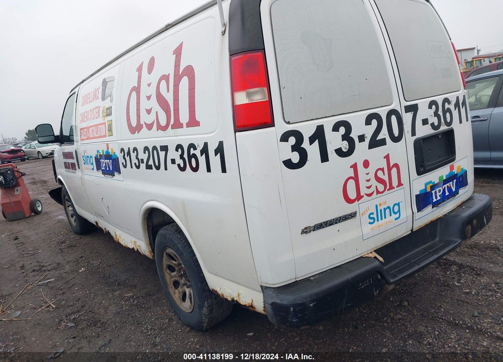 2009 CHEVROLET EXPRESS 1500 WORK VAN VIN: 1GCFG15X591141526