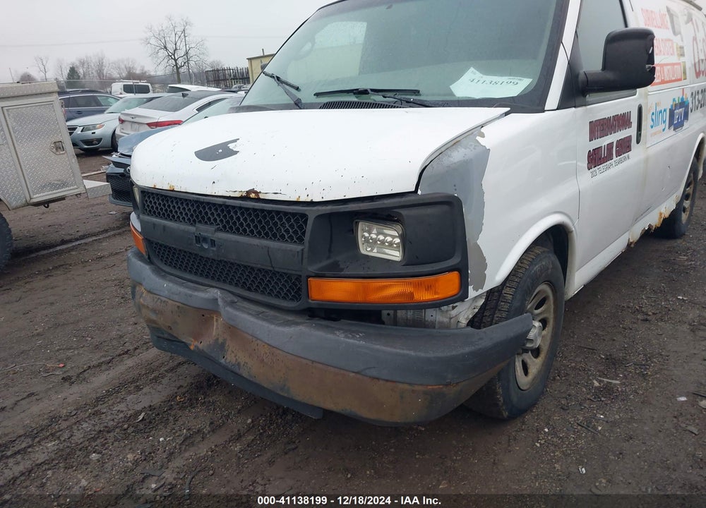 2009 CHEVROLET EXPRESS 1500 WORK VAN VIN: 1GCFG15X591141526