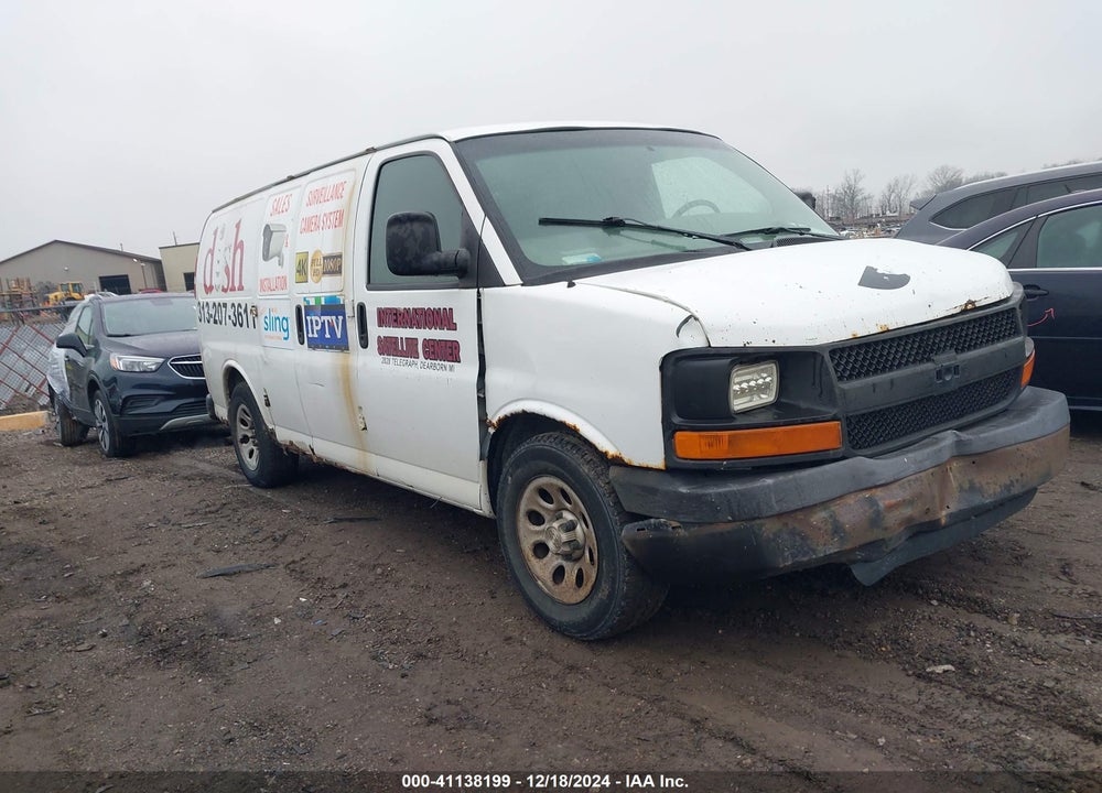 2009 CHEVROLET EXPRESS 1500 WORK VAN VIN: 1GCFG15X591141526