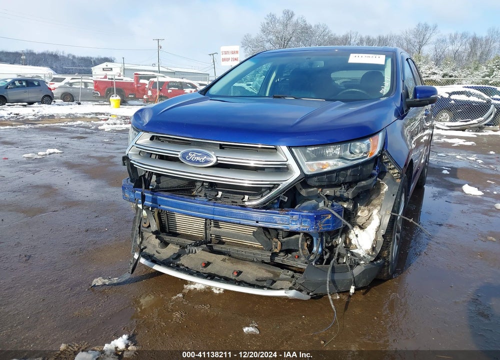 2015 FORD EDGE TITANIUM VIN: 2FMTK4K93FBB52268