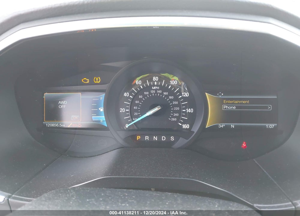 2015 FORD EDGE TITANIUM VIN: 2FMTK4K93FBB52268