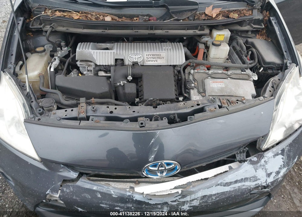 2012 TOYOTA PRIUS TWO VIN: JTDKN3DU8C1550683