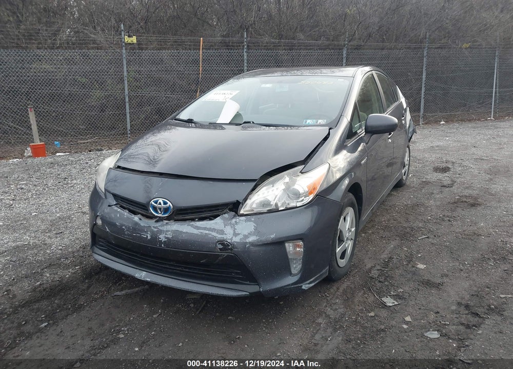 2012 TOYOTA PRIUS TWO VIN: JTDKN3DU8C1550683
