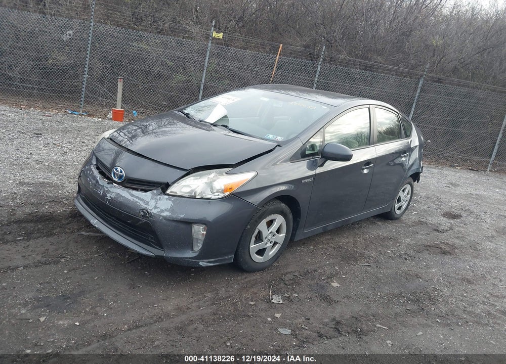 2012 TOYOTA PRIUS TWO VIN: JTDKN3DU8C1550683