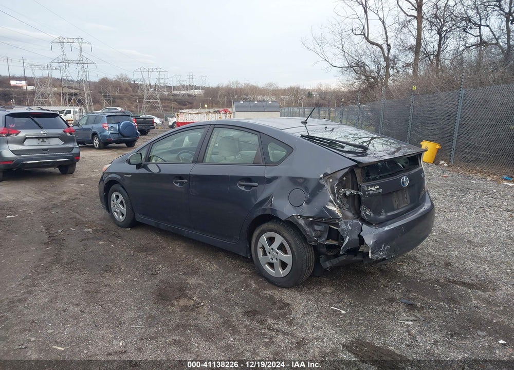2012 TOYOTA PRIUS TWO VIN: JTDKN3DU8C1550683