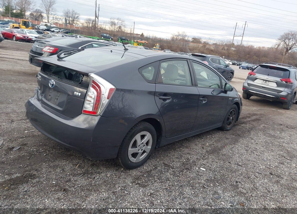2012 TOYOTA PRIUS TWO VIN: JTDKN3DU8C1550683