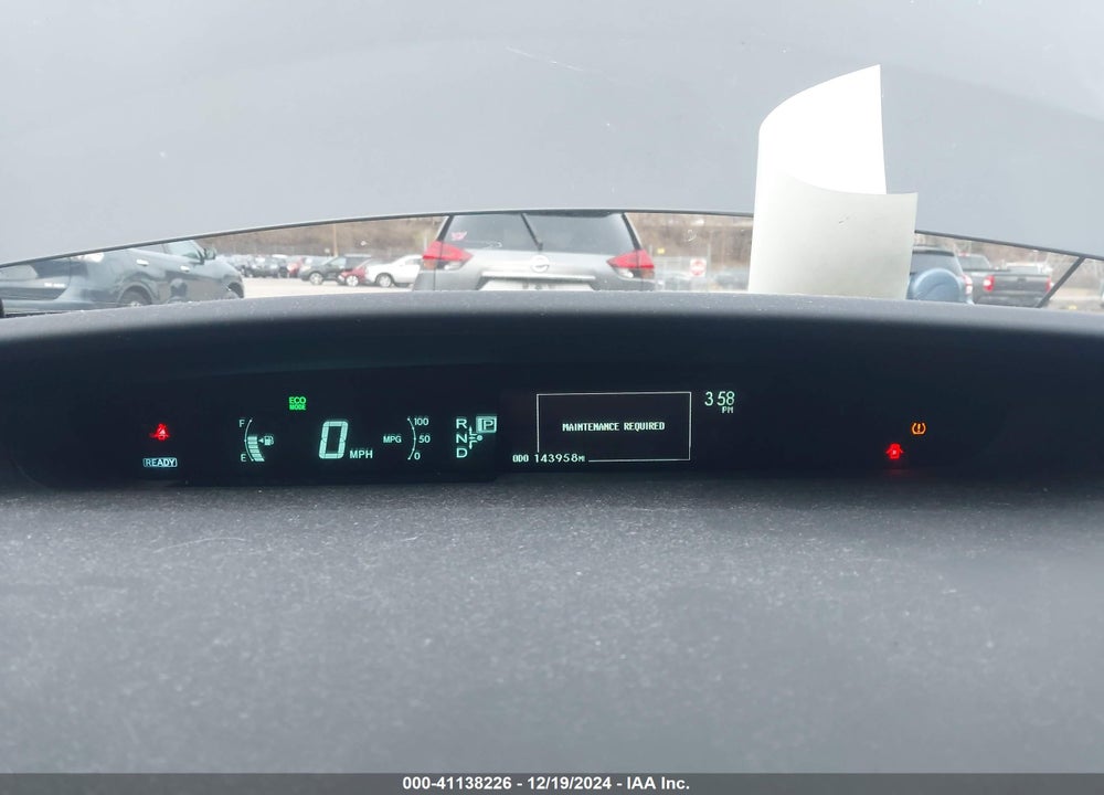 2012 TOYOTA PRIUS TWO VIN: JTDKN3DU8C1550683