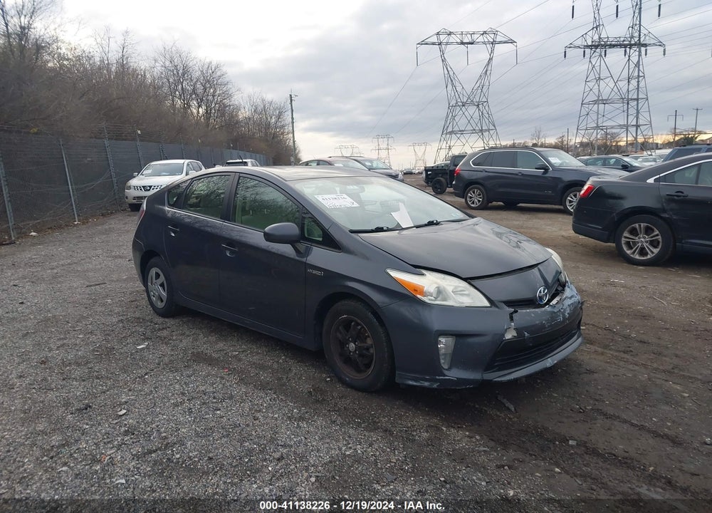 2012 TOYOTA PRIUS TWO VIN: JTDKN3DU8C1550683
