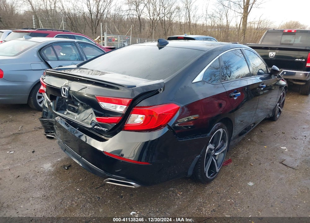 2019 HONDA ACCORD VIN: 1HGCV1F38KA115594
