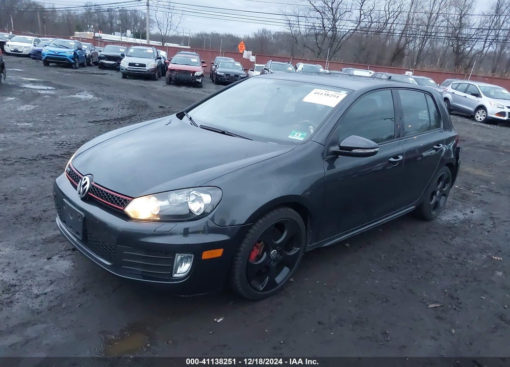 2012 VOLKSWAGEN GTI 4-DOOR VIN: WVWHV7AJ3CW265789
