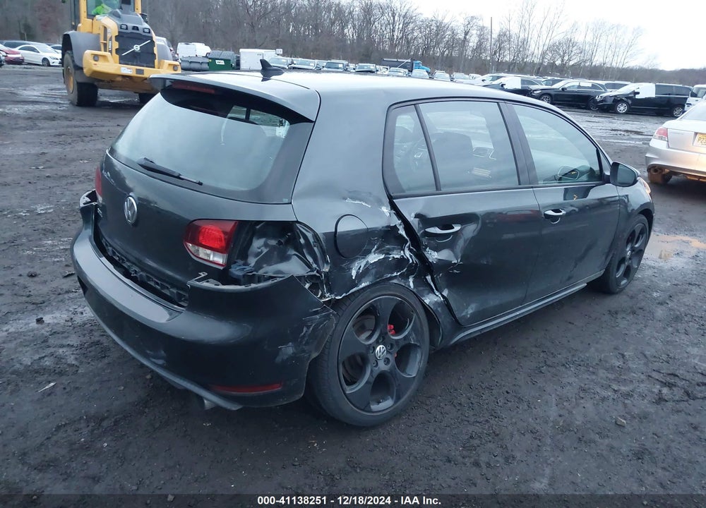 2012 VOLKSWAGEN GTI 4-DOOR VIN: WVWHV7AJ3CW265789