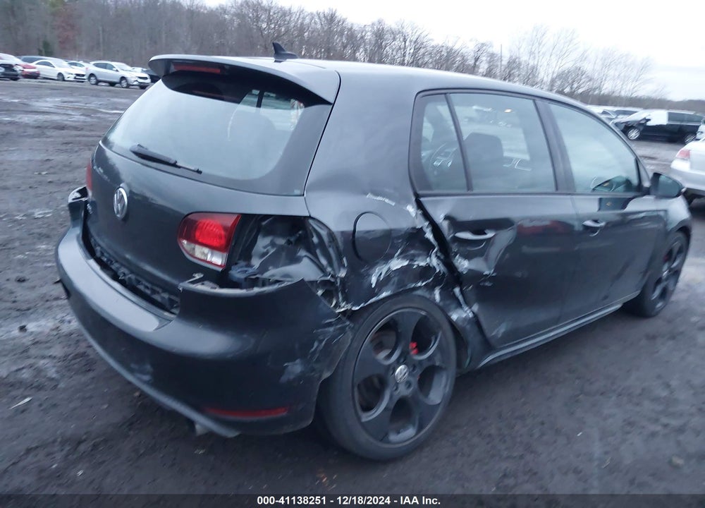 2012 VOLKSWAGEN GTI 4-DOOR VIN: WVWHV7AJ3CW265789