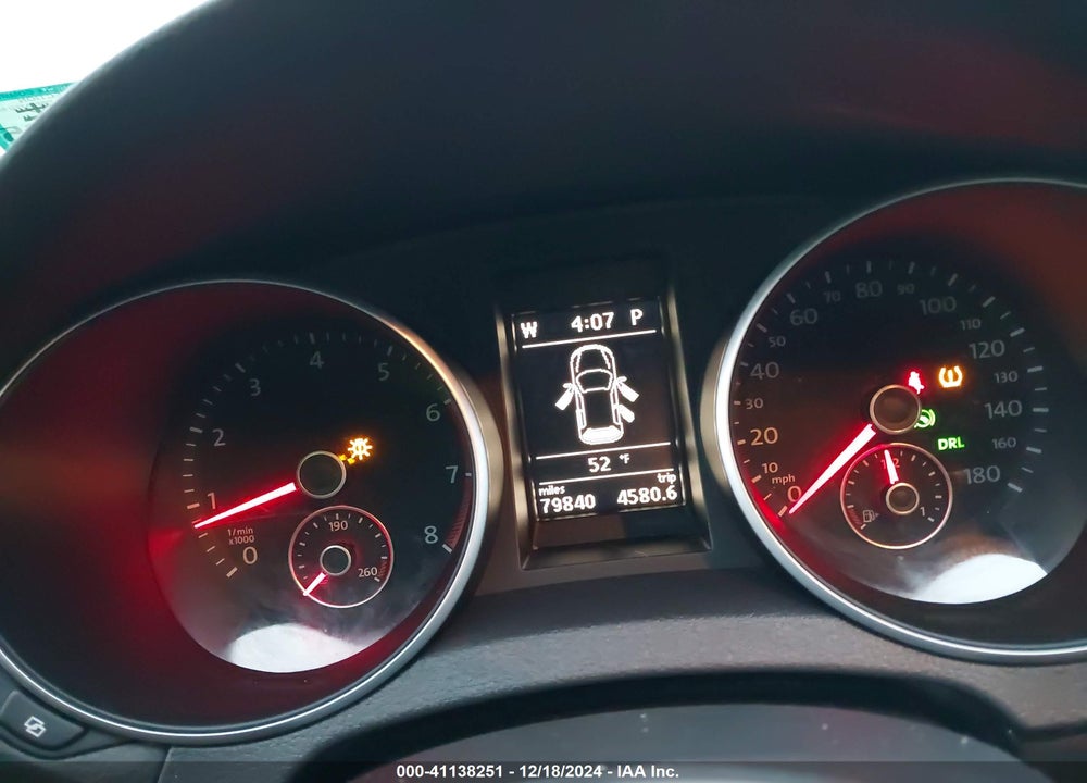 2012 VOLKSWAGEN GTI 4-DOOR VIN: WVWHV7AJ3CW265789