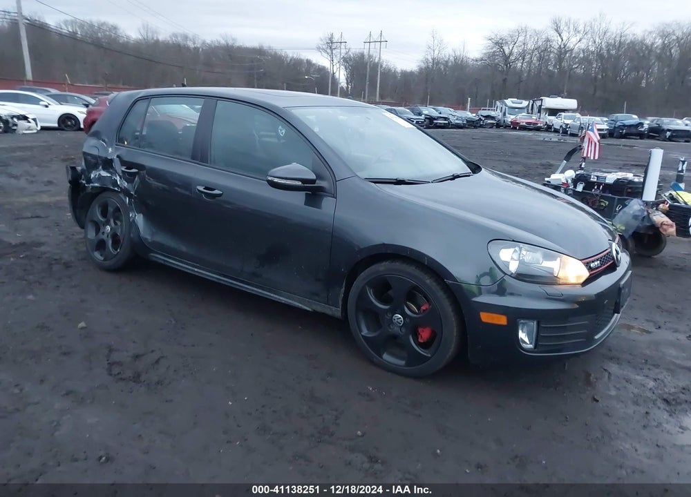 2012 VOLKSWAGEN GTI 4-DOOR VIN: WVWHV7AJ3CW265789