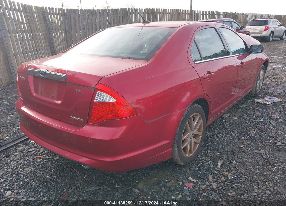 2011 FORD FUSION SEL VIN: 3FAHP0JG1BR284841