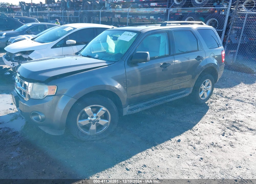 2011 FORD ESCAPE XLT VIN: 1FMCU0DG0BKB09537