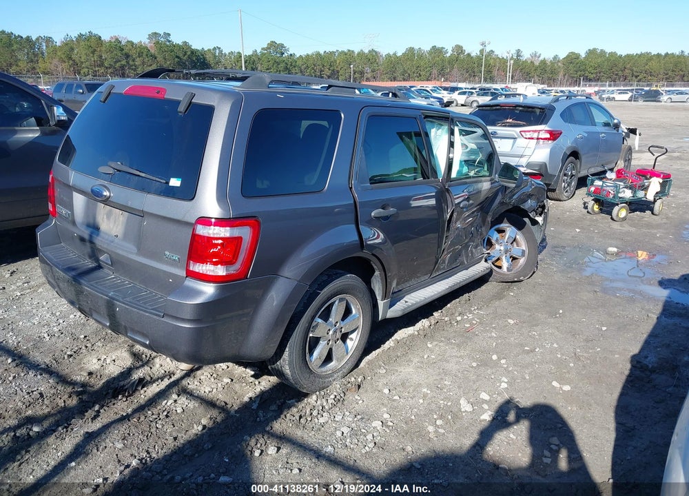 2011 FORD ESCAPE XLT VIN: 1FMCU0DG0BKB09537